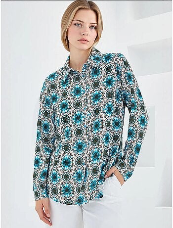 Camicia fantasia a maniche lunghe bdart