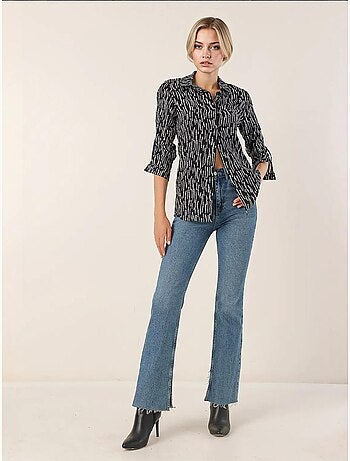Camicia fantasia a maniche lunghe bdart