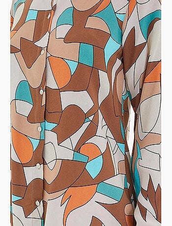 Camicia fantasia a maniche lunghe bdart