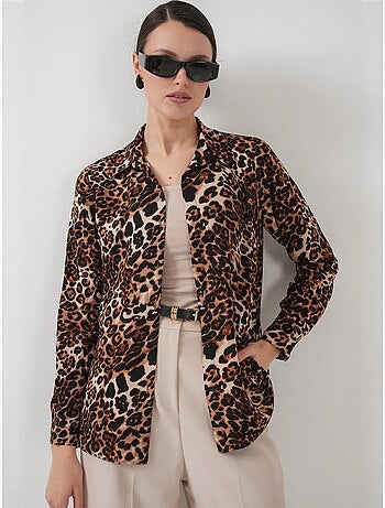 Camicia fantasia a maniche lunghe bdart
