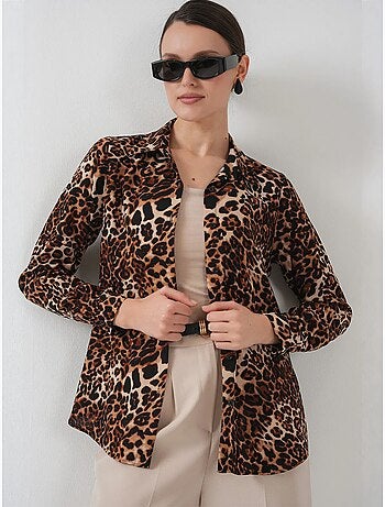 Camicia fantasia a maniche lunghe bdart