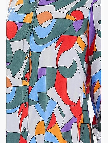 Camicia fantasia a maniche lunghe bdart