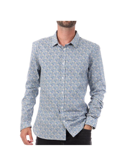 Camicia Floreale da Uomo Teddy Smith Carton Stretch - Kiabi Camicia Floreale da Uomo Teddy Smith Carton Stretch - Kiabi