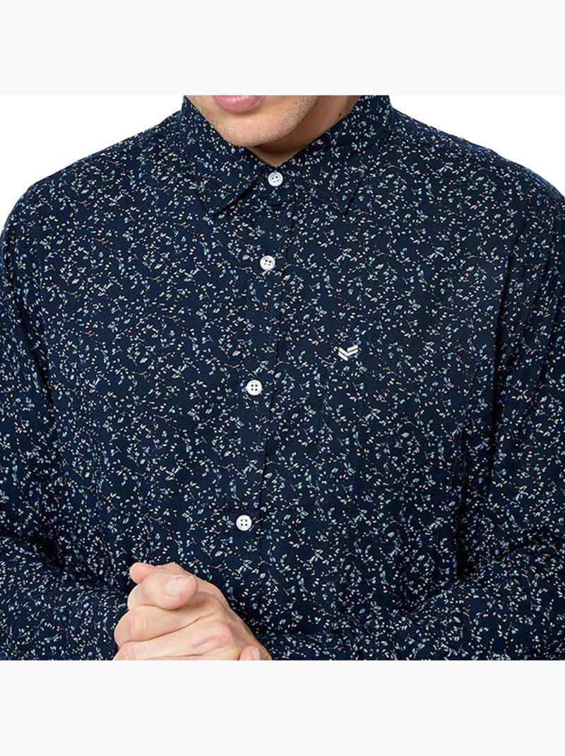 Camicia floreale uomo kaporal Blu marino - Kiabi