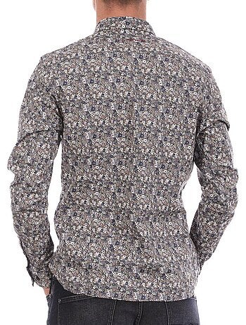 Camicia floreale uomo teddy smith