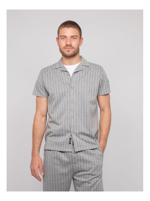 Camicia fluida a maniche corte a righe DONGWANJI - Kiabi