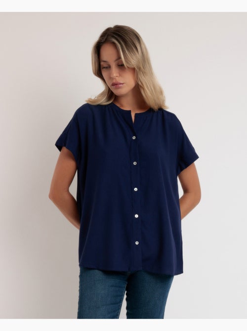 Camicia fluida a maniche corte da donna ADMAS - Kiabi Camicia fluida a maniche corte da donna ADMAS - Kiabi