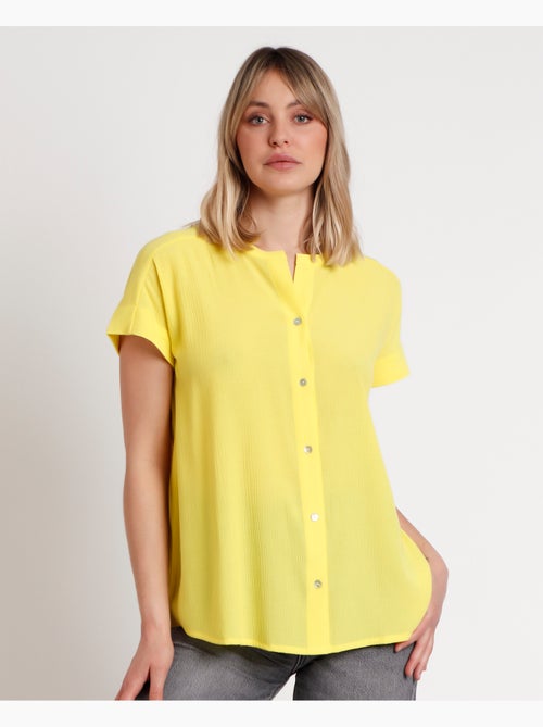 Camicia fluida a maniche corte da donna ADMAS - Kiabi Camicia fluida a maniche corte da donna ADMAS - Kiabi