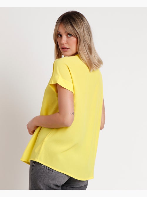 Camicia fluida a maniche corte da donna ADMAS - Kiabi Camicia fluida a maniche corte da donna ADMAS - Kiabi
