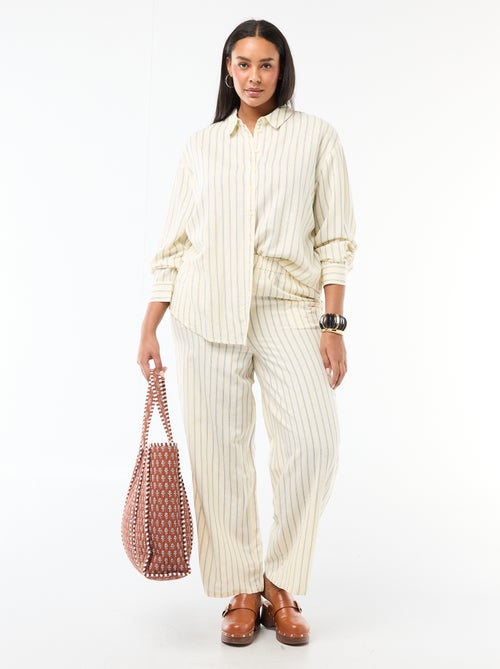 Camicia fluida a maniche lunghe - Kiabi