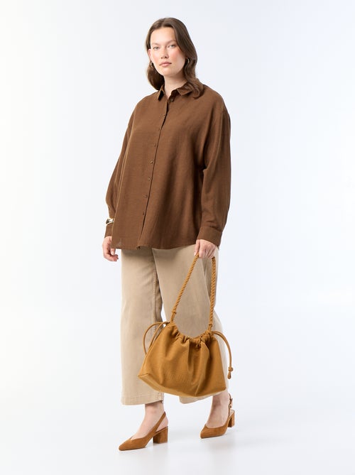 Camicia fluida a maniche lunghe - Kiabi