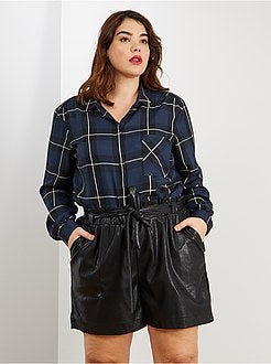 Camicia fluida a quadretti - Kiabi