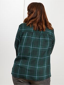 Camicia fluida a quadretti - Kiabi