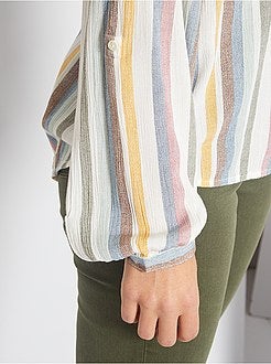 Camicia fluida a righe - Kiabi