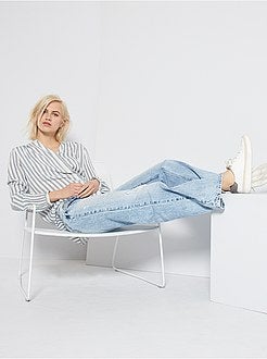 Camicia fluida a righe - Kiabi