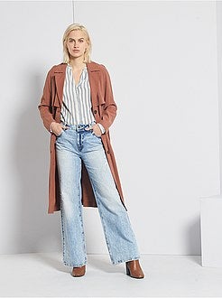 Camicia fluida a righe - Kiabi