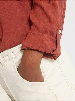 Camicia fluida a righe - Kiabi