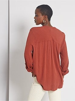 Camicia fluida a righe - Kiabi