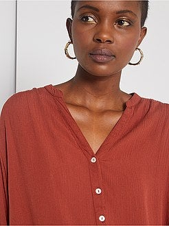Camicia fluida a righe - Kiabi