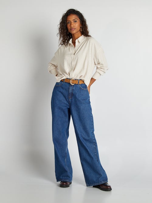 Camicia fluide oversize - Kiabi