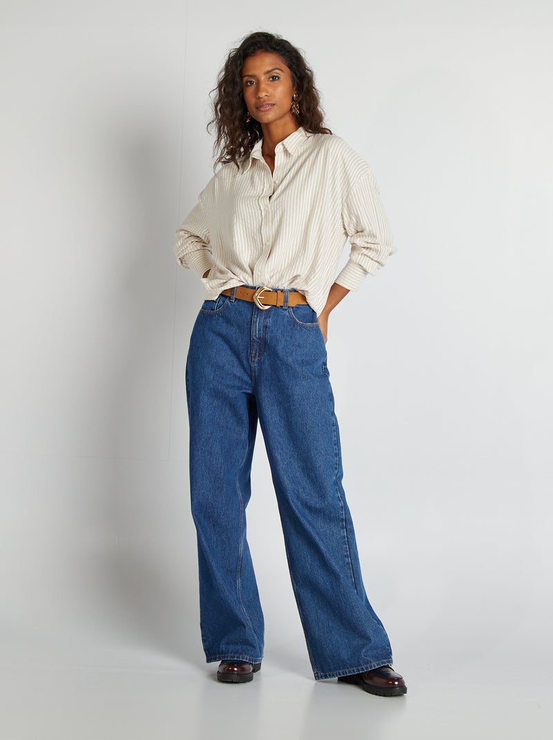 Denim Come Indossare Una Camicia Oversize Outfit Camicia Oversize