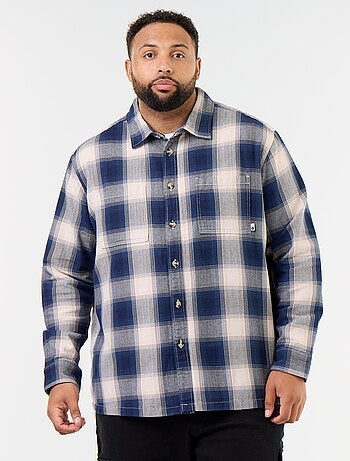 Camicia-giacca a quadri