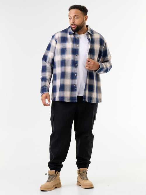 Camicia-giacca a quadri - Kiabi Camicia-giacca a quadri - Kiabi