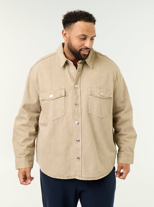 Camicia-giacca in denim - Kiabi Camicia-giacca in denim - Kiabi