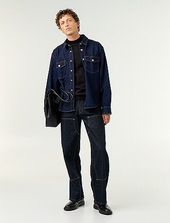 Camicia-giacca in denim