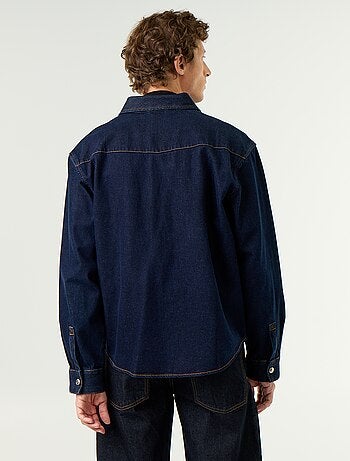 Camicia-giacca in denim