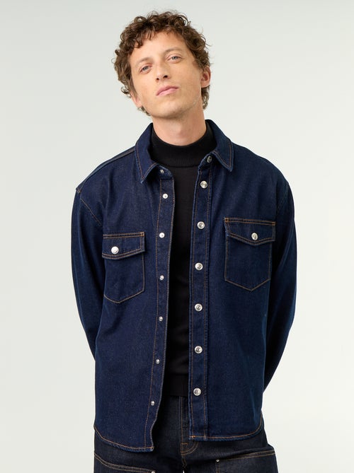 Camicia-giacca in denim - Kiabi Camicia-giacca in denim - Kiabi