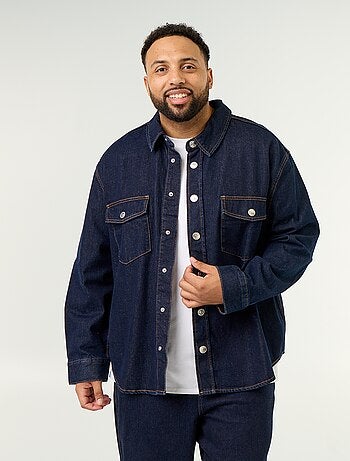 Camicia-giacca in denim