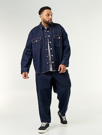 Camicia-giacca in denim
