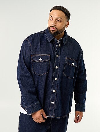 Camicia-giacca in denim