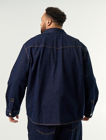 Camicia-giacca in denim