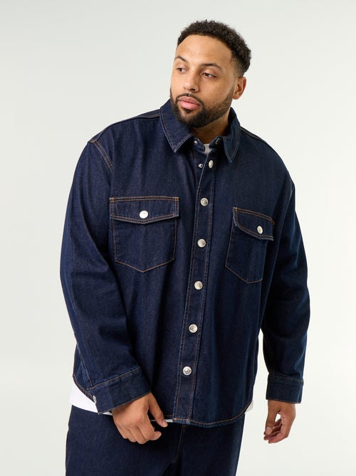 Camicia-giacca in denim - Kiabi Camicia-giacca in denim - Kiabi