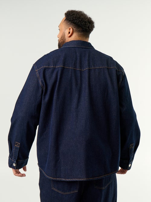 Camicia-giacca in denim - Kiabi Camicia-giacca in denim - Kiabi
