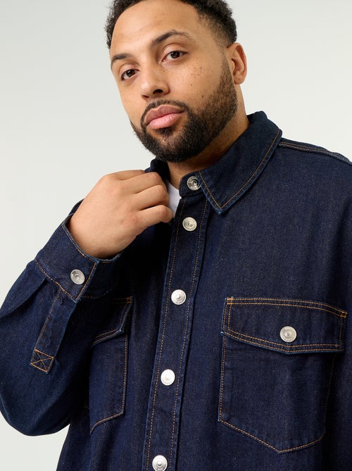 Camicia-giacca in denim - Kiabi Camicia-giacca in denim - Kiabi