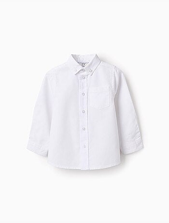 Camicia in cotone a maniche lunghe