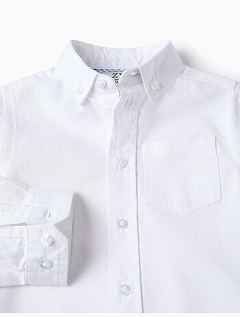 Camicia in cotone a maniche lunghe