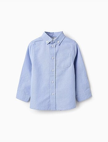 Camicia in cotone a maniche lunghe