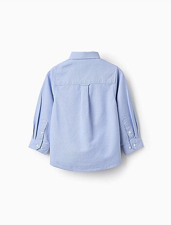 Camicia in cotone a maniche lunghe
