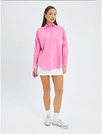 Camicia in cotone a maniche lunghe mixray