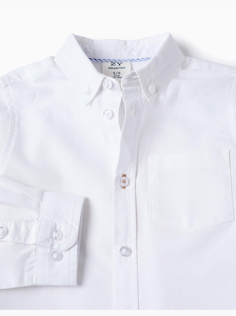Camicia in cotone Bianco - Kiabi