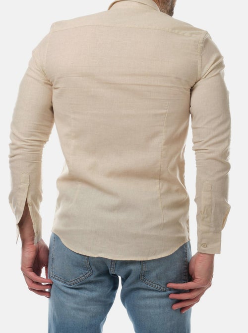 Camicia in cotone e lino - Kiabi