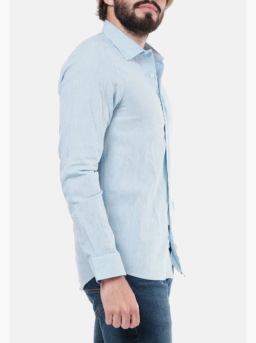 Camicia in cotone e lino - Kiabi