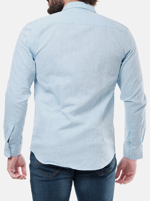 Camicia in cotone e lino - Kiabi
