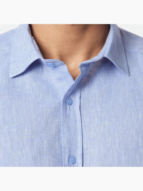 Camicia in cotone e lino - Kiabi