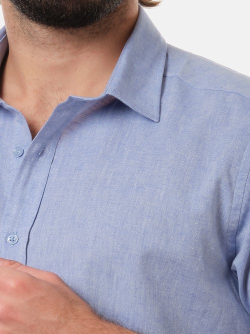 Camicia in cotone e lino - Kiabi