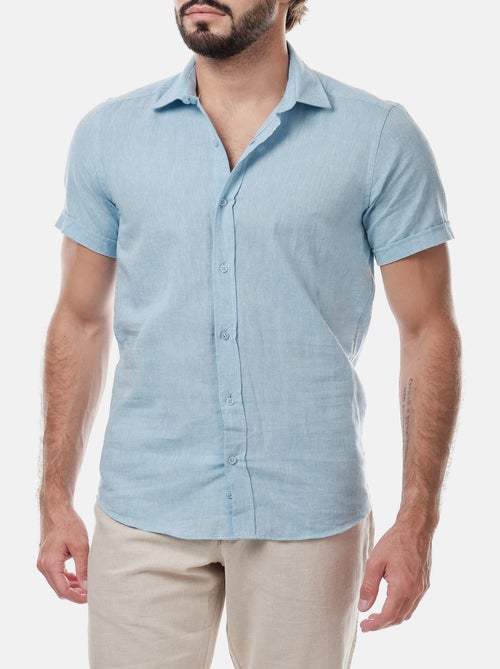 Camicia in cotone e lino - Kiabi